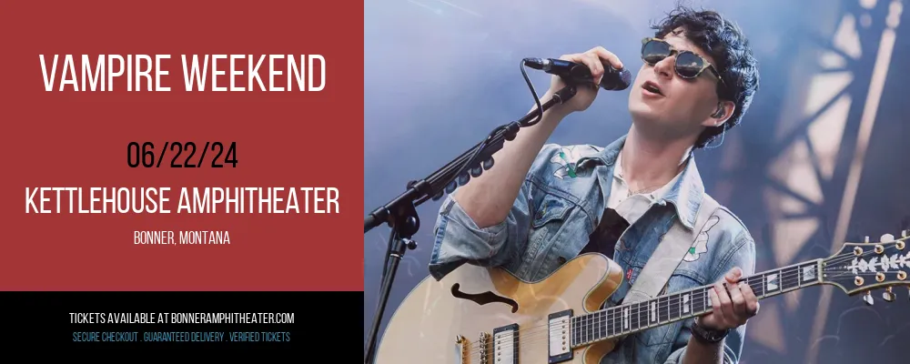 Vampire Weekend at KettleHouse Amphitheater