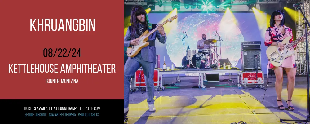 Khruangbin at KettleHouse Amphitheater